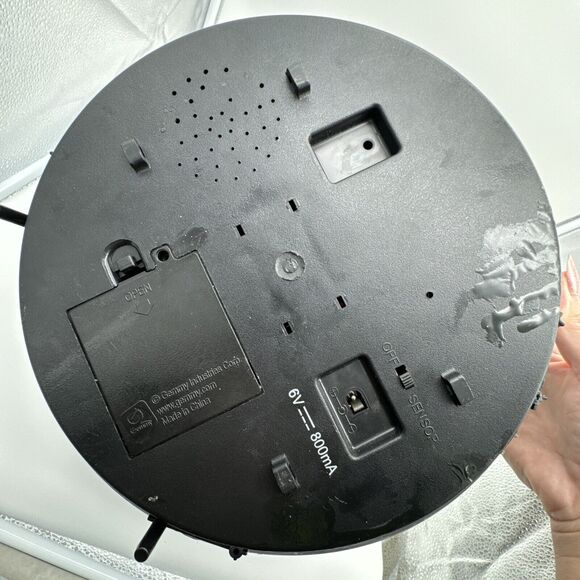 Vintage 14" Gemmy Motion Activated Light Up Talking Halloween Witch Crystal Ball - Picture 6 of 9